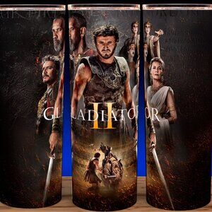 Gladiator 2 Maximus Action Movie Cup Mug Tumbler 20oz
